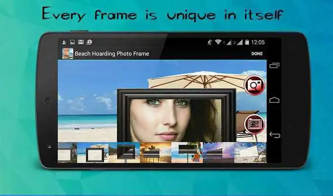 Play Beach Hoarding Photo Frames