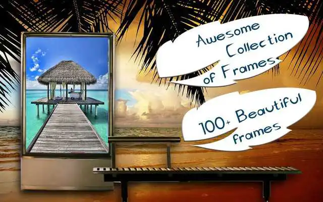 Play Beach Hoarding Photo Frames