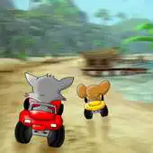 Free play online Beach Jerry Racing and Cat APK