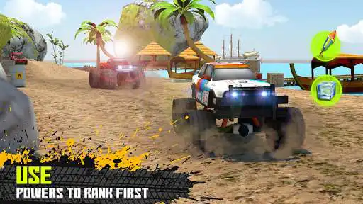 Play Beach Kart Racing 3D as an online game Beach Kart Racing 3D with UptoPlay