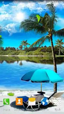Play Beach Live Wallpaper