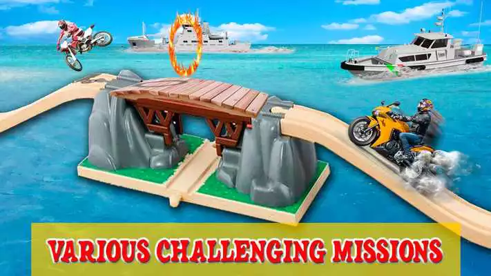 Play Beach Moto Bike Stunt Rider