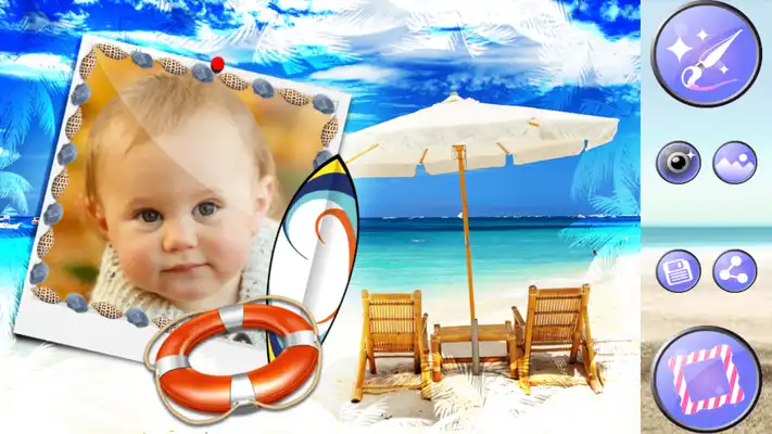 Play Beach Photo Frames Editor Play Beach Photo Frames Editor