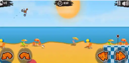 Play Beach Race as an online game Beach Race with UptoPlay