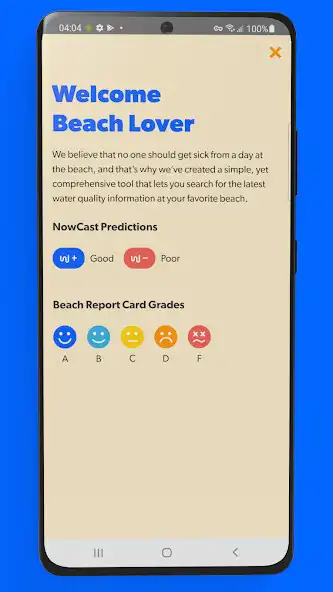 Play Beach Report Card with NowCast as an online game Beach Report Card with NowCast with UptoPlay