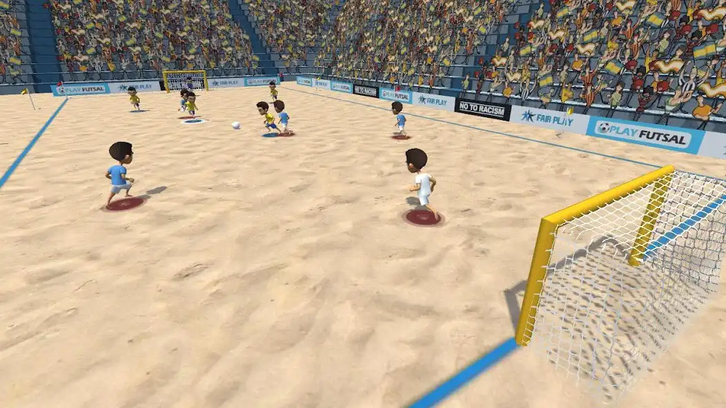 Play Beach Soccer Pro - Sand Soccer as an online game Beach Soccer Pro - Sand Soccer with UptoPlay