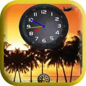 Free play online Beachsunrise Clock LiveWP APK Free play online Beachsunrise Clock LiveWP APK