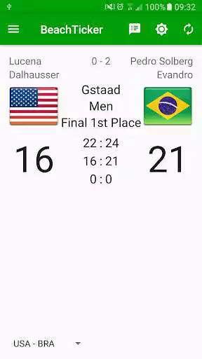 Play BeachTicker as an online game BeachTicker with UptoPlay