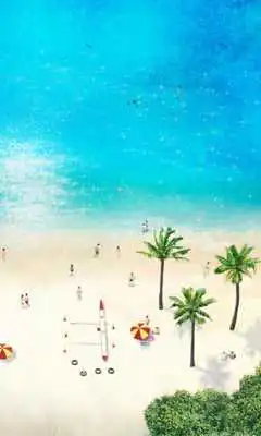 Play Beach Time LiveWallpaper Free