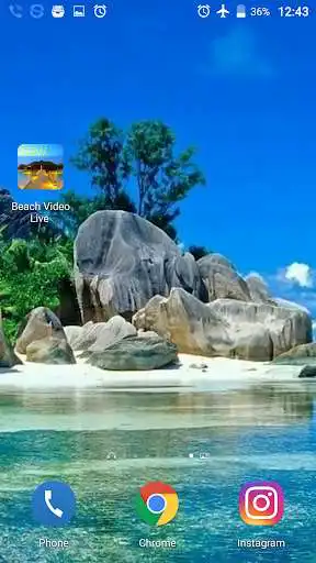 Play Beach Video Live Wallpaper 3D Play Beach Video Live Wallpaper 3D