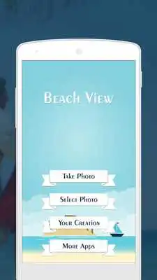 Play Beach view Photo Frames