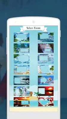 Play Beach view Photo Frames