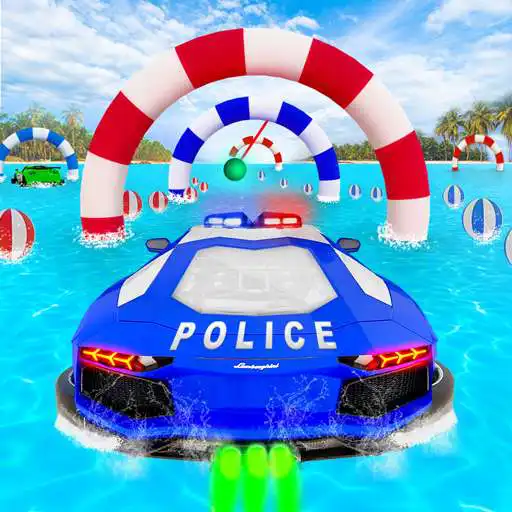 Play Beach Water Surfer Police Game APK