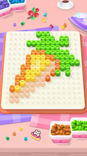 Play BeadArt: Relaxing beads design as an online game BeadArt: Relaxing beads design with UptoPlay