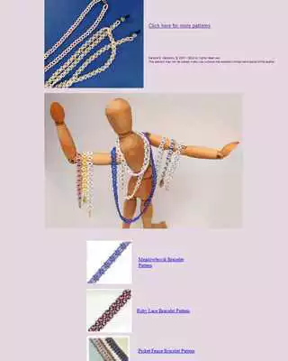 Play Beaded Daisy Net Bracelet