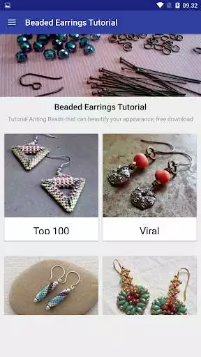 Play APK Beaded Earrings Tutorial  and enjoy Beaded Earrings Tutorial with UptoPlay com.chronosstudio.BeadedEarringsTutorial