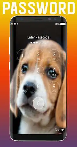 Play Beagle Lock Screen as an online game Beagle Lock Screen with UptoPlay
