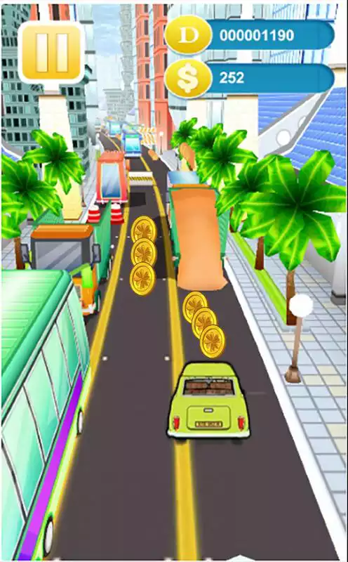 Play Bean Racing Car