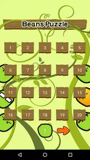 Play Beans Puzzle as an online game Beans Puzzle with UptoPlay