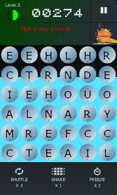 Play BeanZilla - Arcade word game!