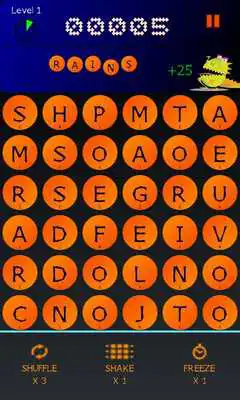 Play BeanZilla - Arcade word game!