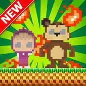 Free play online Bear and girl Misha  run game APK