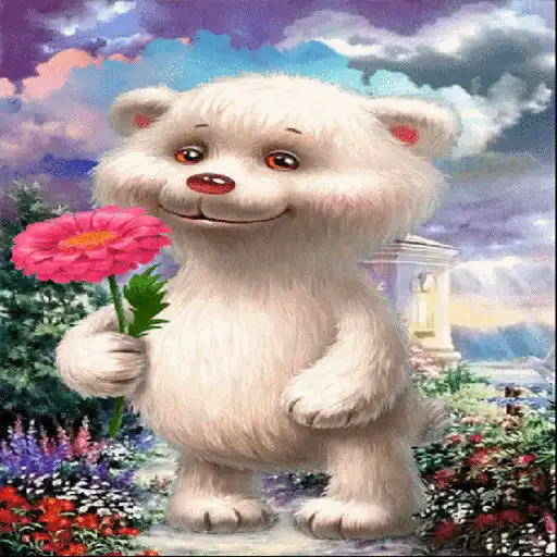 Free play online Bear Baby Flower LWP APK Free play online Bear Baby Flower LWP APK