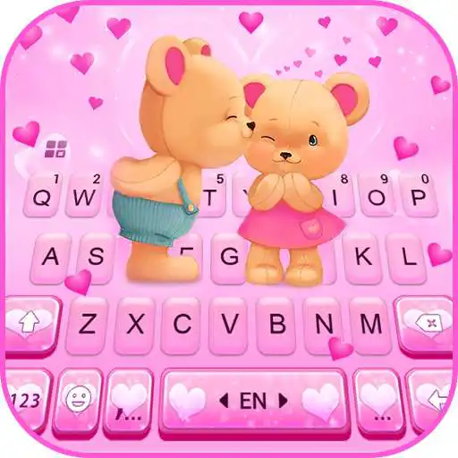 Play Bear Couple Keyboard Theme APK