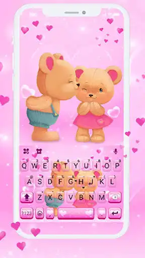 Play Bear Couple Keyboard Theme  and enjoy Bear Couple Keyboard Theme with UptoPlay