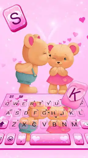 Play Bear Couple Keyboard Theme as an online game Bear Couple Keyboard Theme with UptoPlay