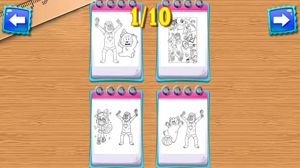 Play Bear Drawing Coloring Book as an online game Bear Drawing Coloring Book with UptoPlay