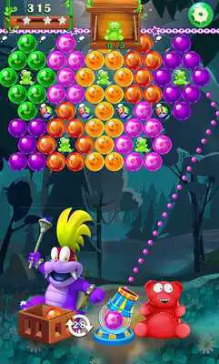 Play Bear medved bubble shooter Valerka pop