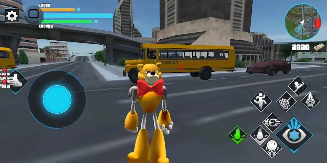 Play Bear Rope Hero, Security City  and enjoy Bear Rope Hero, Security City with UptoPlay