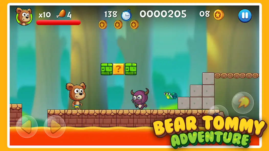 Play Bear Tommy Adventure  and enjoy Bear Tommy Adventure with UptoPlay