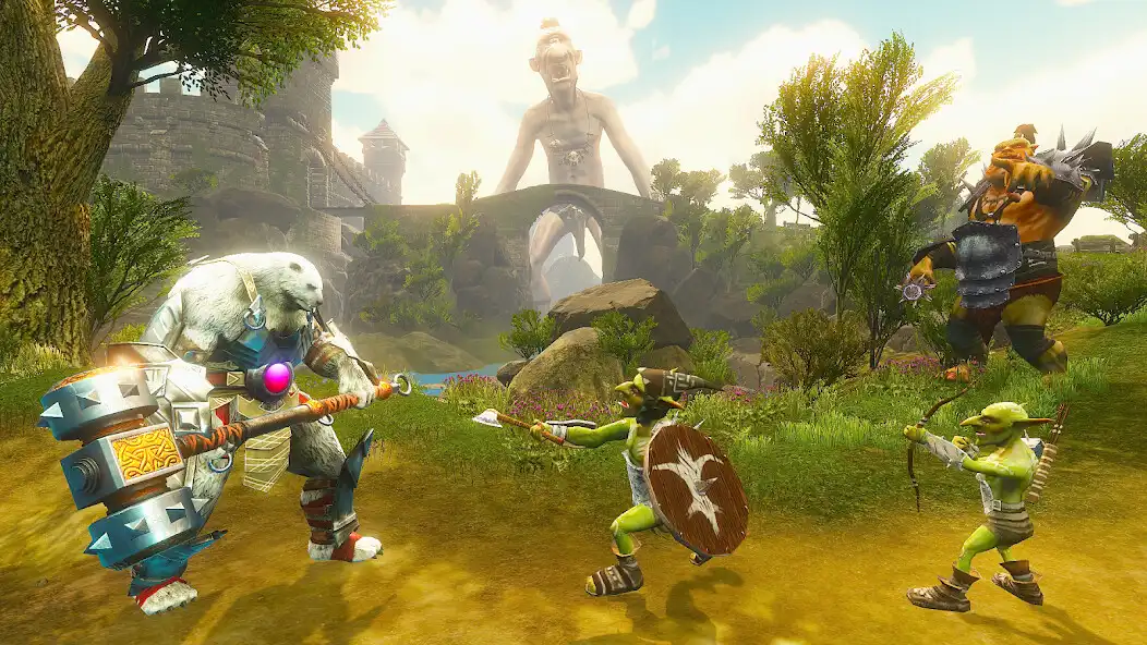 Play Bear Warrior Simulator as an online game Bear Warrior Simulator with UptoPlay