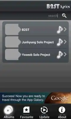 Play BEAST/B2ST Lyrics