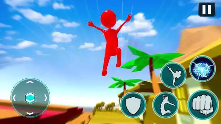 Play Beast Human Fighting: Flat Fall on Floor