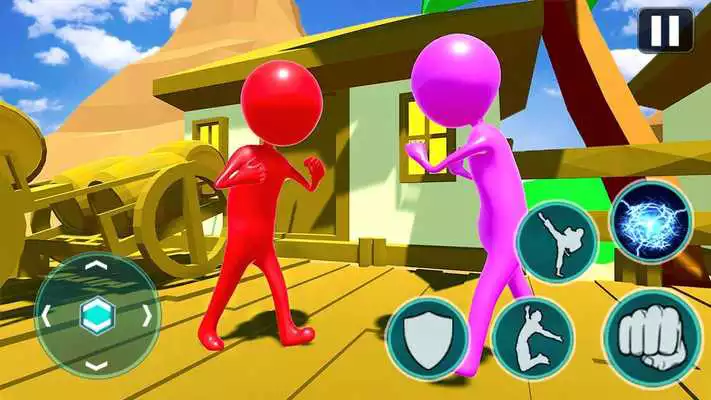 Play Beast Human Fighting: Flat Fall on Floor