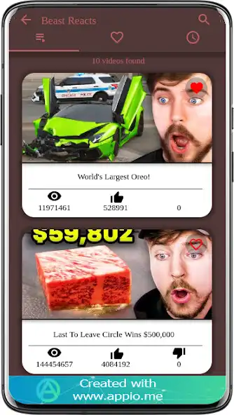 Play Beast Reacts as an online game Beast Reacts with UptoPlay