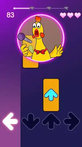 Play Beat Chicken - funny tiles as an online game Beat Chicken - funny tiles with UptoPlay