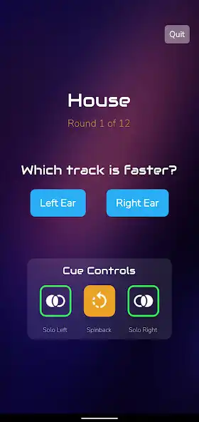 Play Beatmatching Trainer as an online game Beatmatching Trainer with UptoPlay
