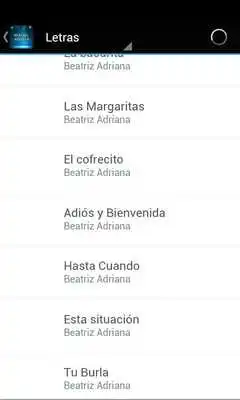 Play Beatriz Adriana Musica App