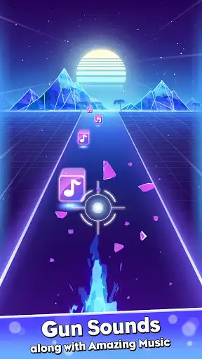 Play Beat Shot 3D - edm Bullet Rush as an online game Beat Shot 3D - edm Bullet Rush with UptoPlay