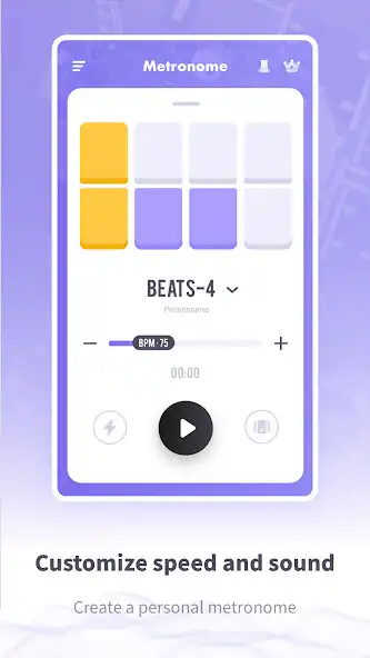 Play Beats Metronome-Tempo as an online game Beats Metronome-Tempo with UptoPlay