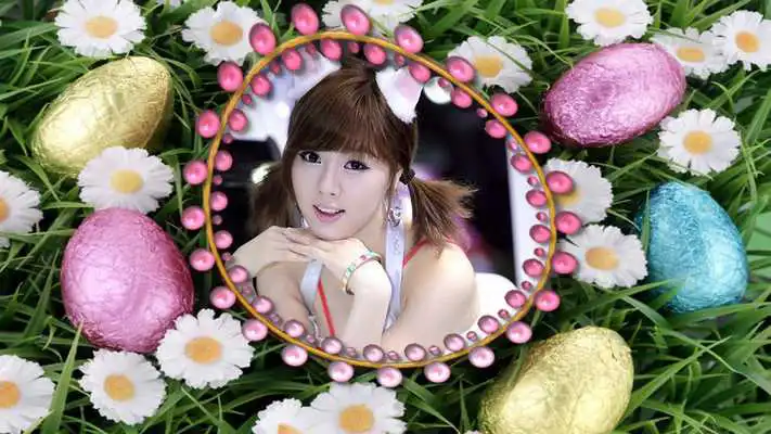 Play Beautiful bunny easter frames