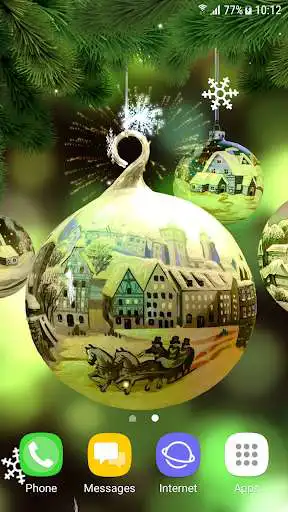 Play Beautiful Christmas Live Wallpaper as an online game Beautiful Christmas Live Wallpaper with UptoPlay