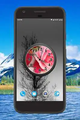 Play Beautiful Clock Live Wallpaper
