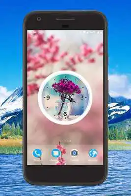Play Beautiful Clock Live Wallpaper