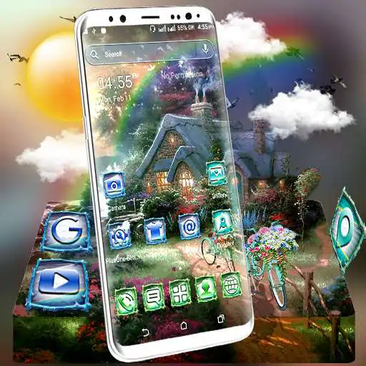 Play BeautifulCottage LauncherTheme APK Play BeautifulCottage LauncherTheme APK