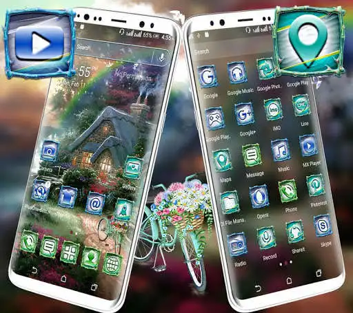 Play BeautifulCottage LauncherTheme as an online game BeautifulCottage LauncherTheme with UptoPlay